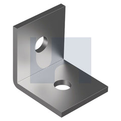 Hobsons - M12 x 50 x 50 - Hole Size-Suit M12 2 Holes Bracket Angle Sturdy - Hot Dip Galvanised | GABGS12050050