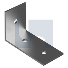 Hobsons - M12 x 90 x 150 - Hole Size-Suit M12 3 Holes Bracket Angle Sturdy - Hot Dip Galvanised | GABGS12090150
