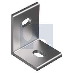 Hobsons - M16 x 80 x 125 x 10 - Hole Size-Suit M16 2 Holes Bracket Angle Slotted 125 - Hot Dip Galvanised | GABGSS16205100
