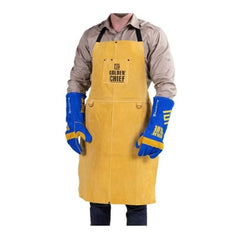 Elliotts - Golden Chief Premium Welding Apron. Colour Gold. (Pack of 25) | GCA2-25