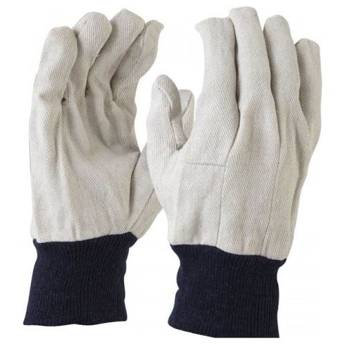 Maxisafe Cotton Drill Glove - Blue Cuff - Mens | GCD101 Mens