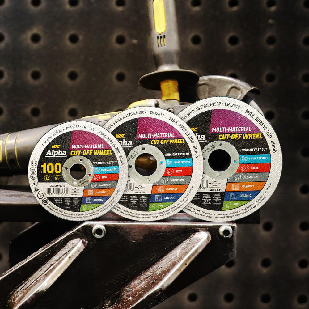 Alpha - Multi-Material Cut-off Wheel 125 x 1.2mm (Box of 10)