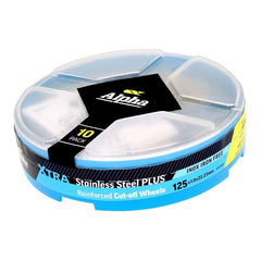 Alpha Stainless Steel Plus | 125 x 1.0mm Cutting Disc - 10 Pack