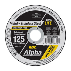 125mm Silver Series Cutting, Flap & Grinding Disc | 34 Disc Go-To Tub