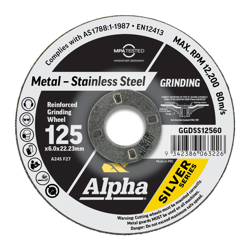 125mm Silver Series Cutting, Flap & Grinding Disc | 34 Disc Go-To Tub