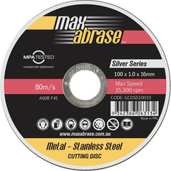 Cutting Disc 100 x 1mm Silver Series Bulk