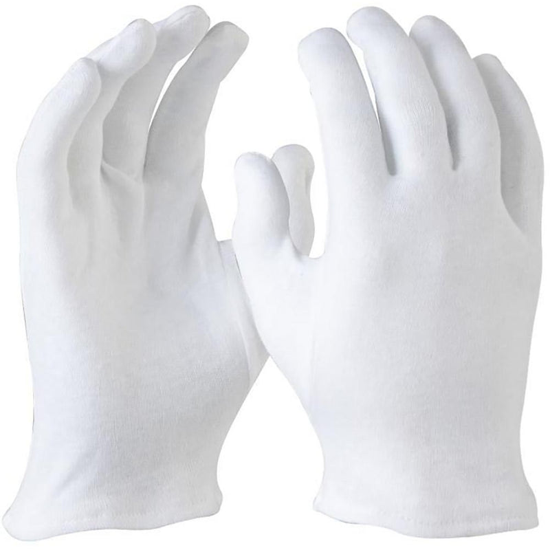 Maxisafe - Interlock Poly/Cotton Glove - Hemmed Cuff - Pack of 10