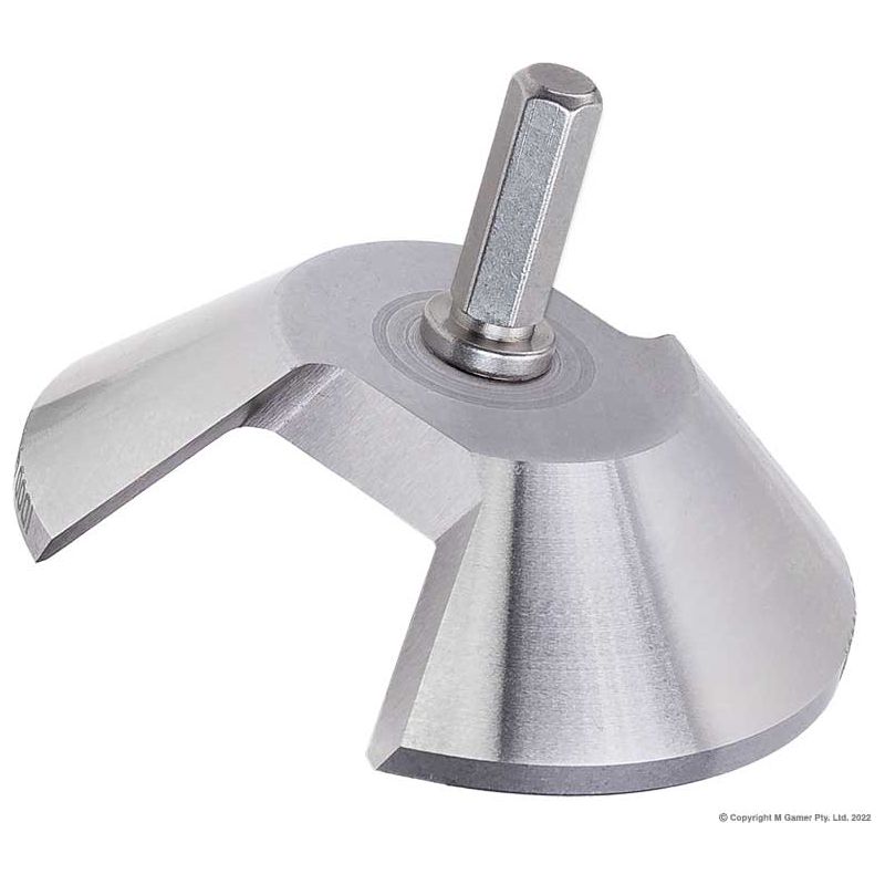 Geiger - 45° Hex-Drive Pipe Deburring Tool - 40-62 mm 2fl | GD40589-2F
