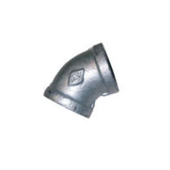 Hardie Hose - Gal 45deg Elbow F/F 32mm | GF-EFF45032