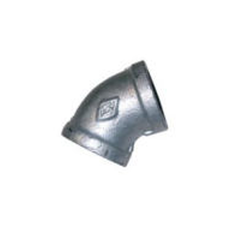 Hardie Hose - Gal 45deg Elbow F/F 100mm | GF-EFF45100
