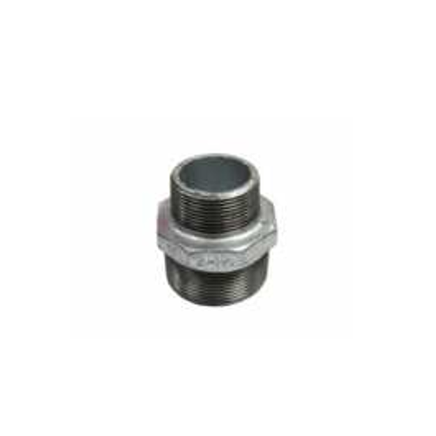 Hardie Hose - Gal Hex Nipple 80mm x 50mm | GF-RN080050