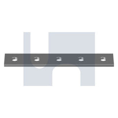 Hobsons - M12 x 234 x 41 x 6 - Mild Steel Straight Fitting 5 Hole - Hot Dip Galvanised - Qty 20 | GFPMSG1941