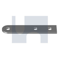 Hobsons - M12 x 181 x 41 x 6 - Mild Steel Rnd End Adjust Straight 3 Hole - Hot Dip Galvanised - Qty 25 | GFPMSG2324