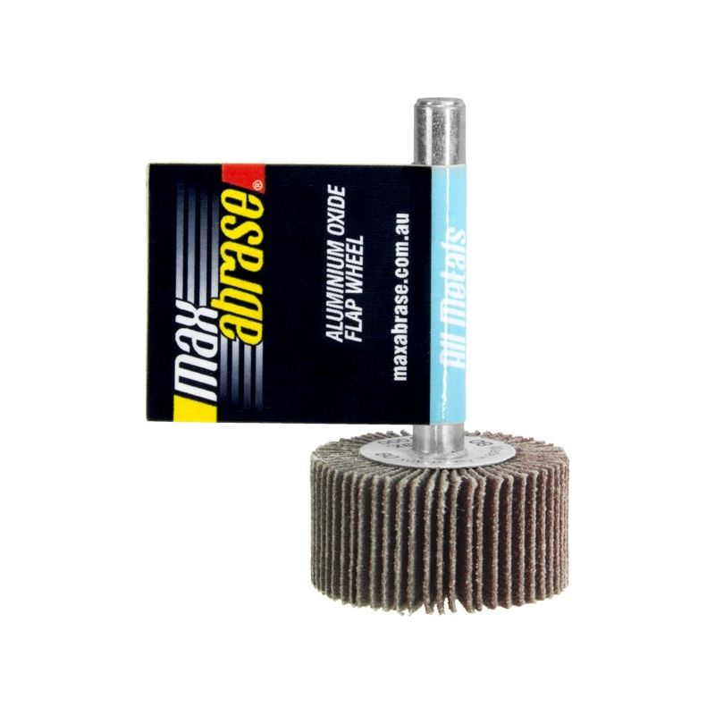 Flap Wheel Mounted 30 x 15 x 6mm A80 Grit AlOx Bulk
