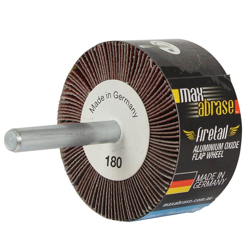 Flap Wheel Mounted 50 x 25 x 6mm A60 Grit AlOx Bulk