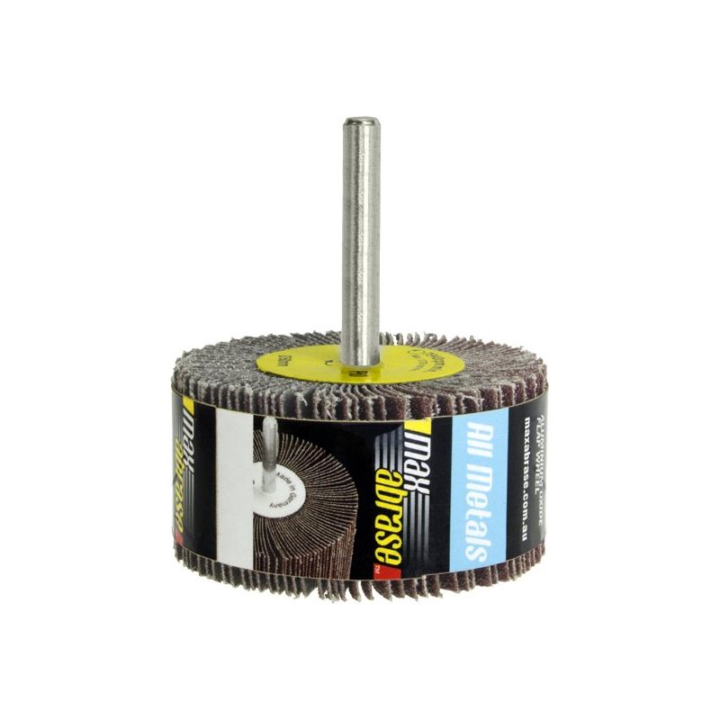 Flap Wheel Mounted 60 x 30 x 6mm A80 Grit AlOx Bulk