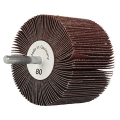 Flap Wheel Mounted 75 x 50 x 6mm A180 Grit AlOx Bulk