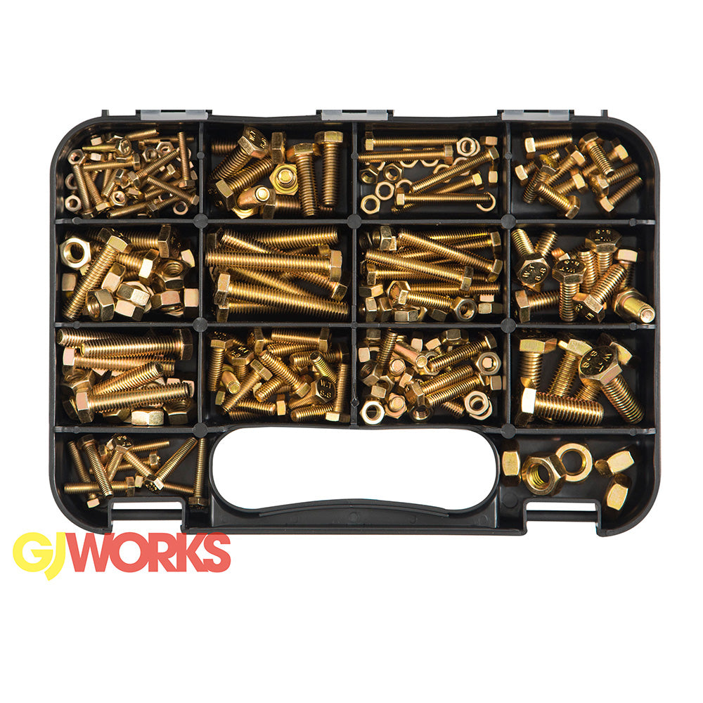 Champion GJ Grab Kit 236pc Metric High Tensile Hex Bolts & Nuts | GKA236
