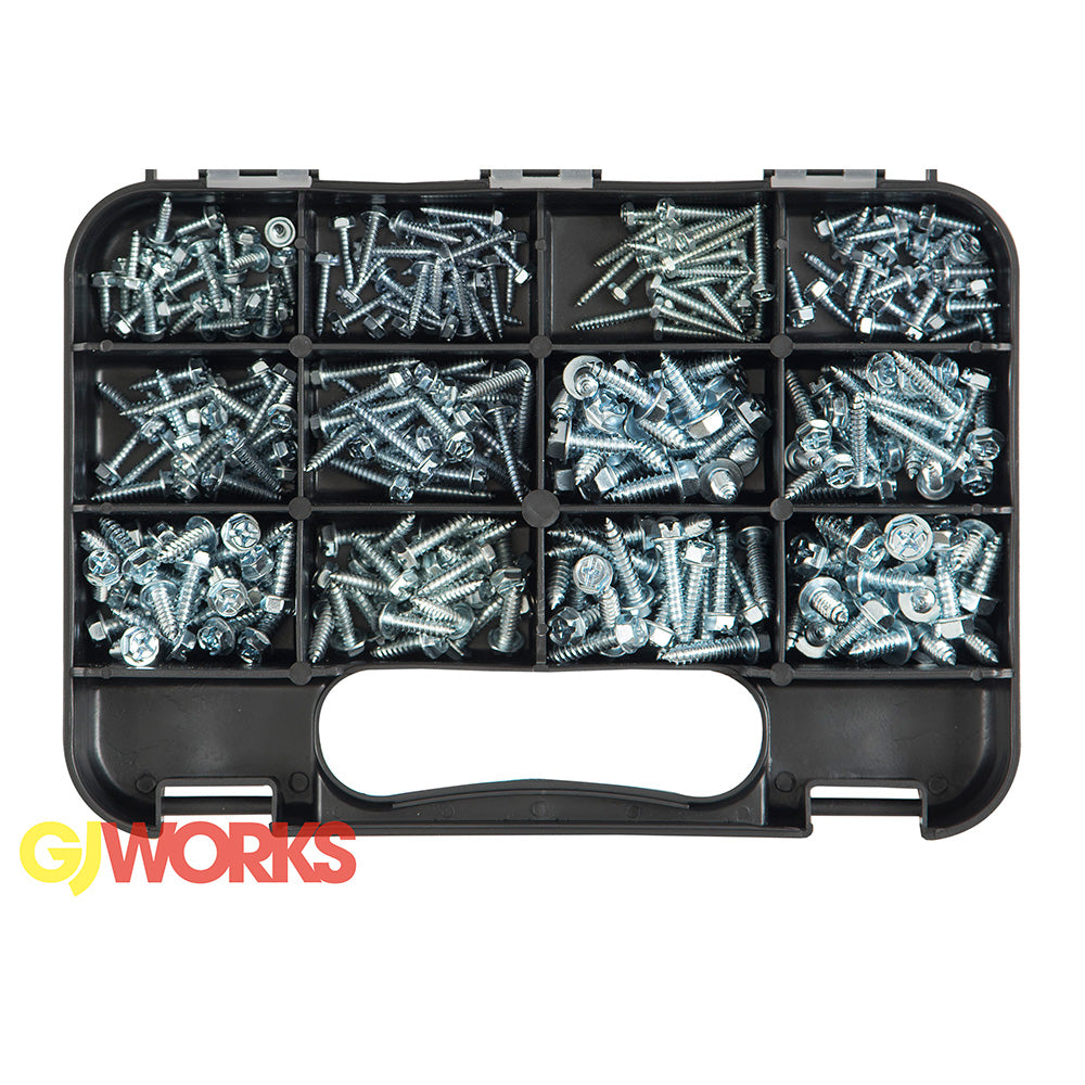 Champion GJ Grab Kit 300pc Hex Head Self-Tapping Screws | GKA300