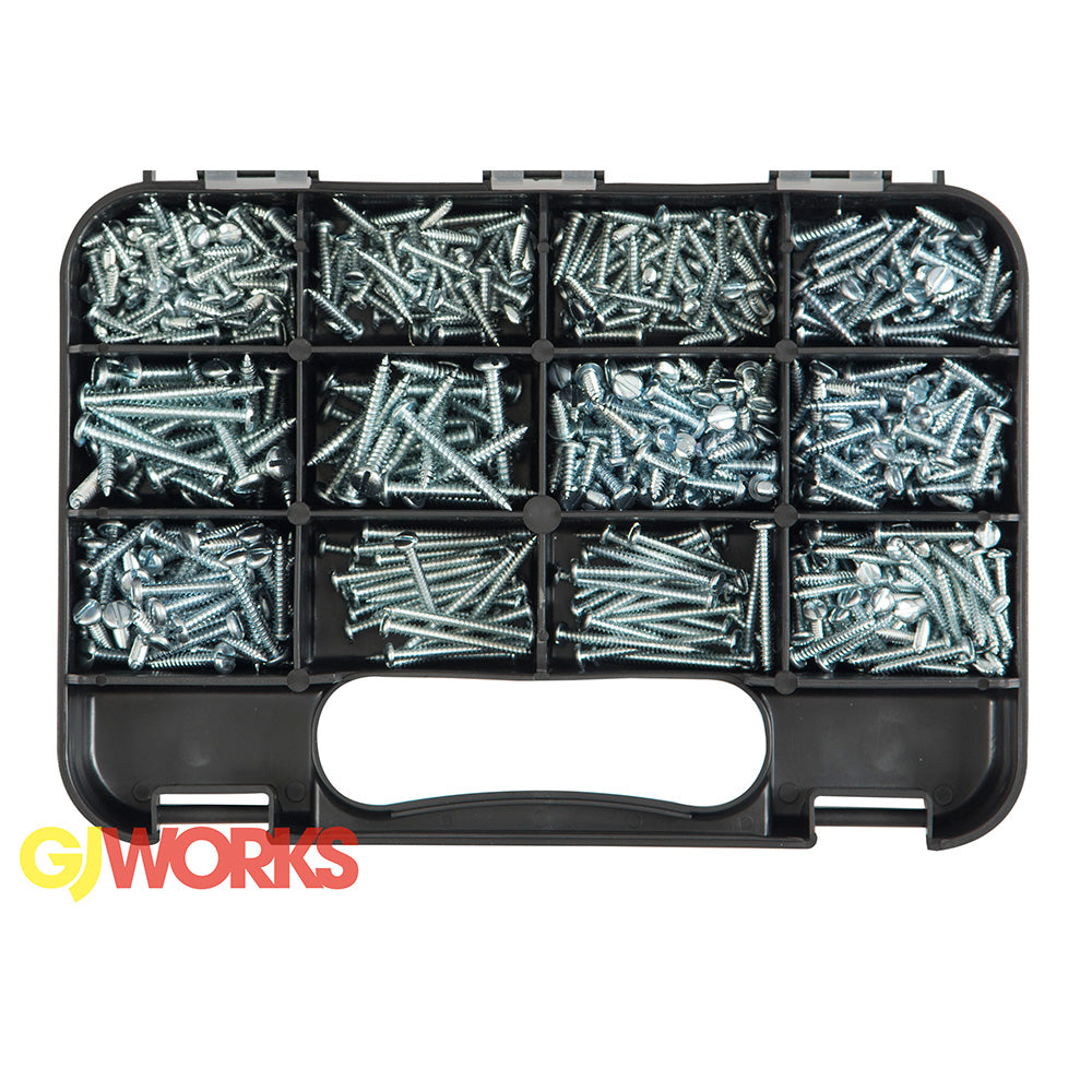 Champion GJ Grab Kit 620pc Pan Head Slot Self-Tapping Screws | GKA620