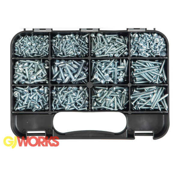 Champion GJ Grab Kit 760pc Phillips Pan Head Self-Tapping Screws | GKA760