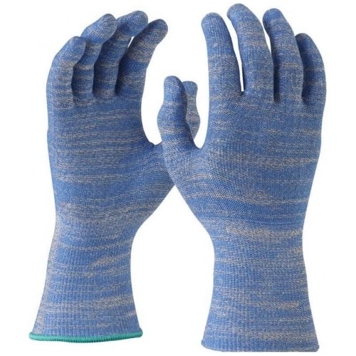 Maxisafe - Microfresh Cut E Blue Food Grade Liner Glove - Medium - Green