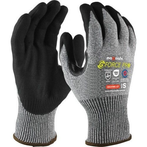 Maxisafe G-Force Ultra Cut F Plus Glove with Nitrile Coated Palm | GKH196 Small