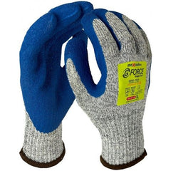 Maxisafe G-Force Grippa Cut Resistant Level F, Blue Latex Coated Glove | GKL251 Small