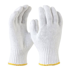 Maxisafe - Bleached Knitted Poly Cotton Liner Glove - Pack of 10