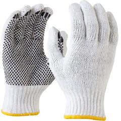 Maxisafe - Bleached, knitted poly cotton - polka dot Pkt 6 - Mens | GKP104-L