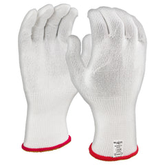 Maxisafe - Microfresh Cut E White Food Grade Liner Glove - Medium - Green
