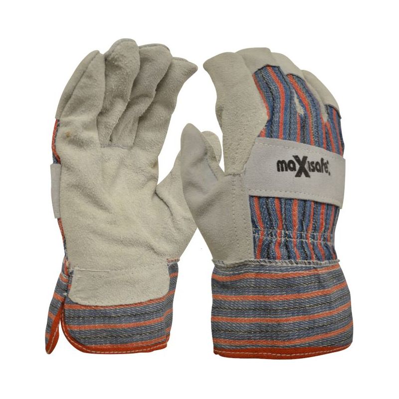 Maxisafe - Candy Stripe Leather Glove - Retail Carded