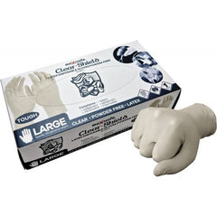 Maxisafe Latex Disposable Gloves, Unpowdered - 100 per box | GLU201 Large