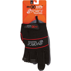 Maxisafe - G-Force Tradesman Mechanics glove, 2 finger Pkt 6 - Small | GMF118-08