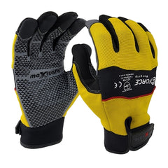 Maxisafe - G-Force Maxgrip' Mechanics Glove Silicone Grip | GMS273