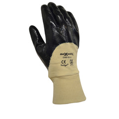 Maxisafe - Blue Knight Coated Nitrile Glove - Large - Pack Of 12 | GNB130-09-12