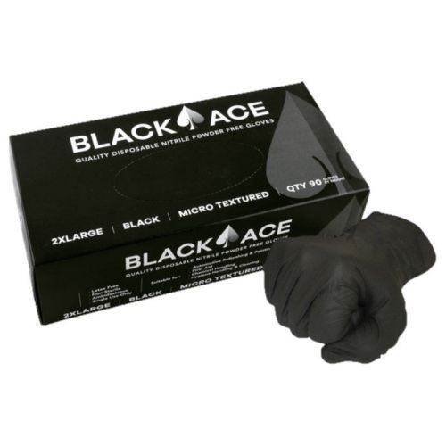 Maxisafe - Black Ace Disposable Nitrile, Unpowdered | GNB205