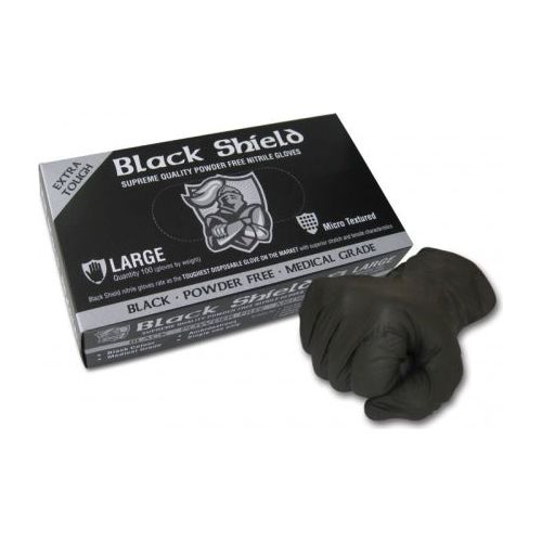 Maxisafe Black Shield Extra Heavy Duty Nitrile | GNB218 Small