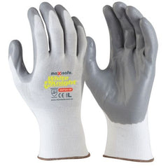 Maxisafe - White Knight Foam-Nitrile Glove | GNF124