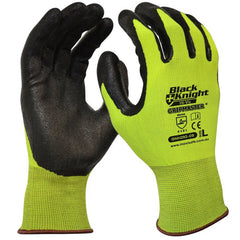 Maxisafe - Black Knight Gripmaster Hi-Vis Glove - Pack of 6