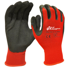 Maxisafe - Red Knight Nylon Glove with Latex Gripmaster Coating Technology (Pkt 12) - Medium | GNL156-08