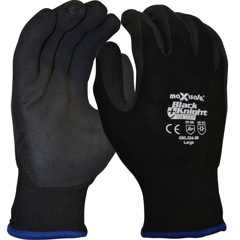 Maxisafe - Black Knight Gripmaster Sub Zero Thermal Glove - 2XLarge - Grey