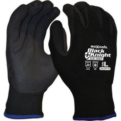 Maxisafe Black Knight Sub Zero Thermally Lined Glove with Latex Gripmaster Coating Technology | GNL224 Medium