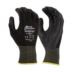 Maxisafe - Black Knight Nylon Glove with Gripmaster Palm Coating Technology (Pkt 12) - Medium | GNN192-08