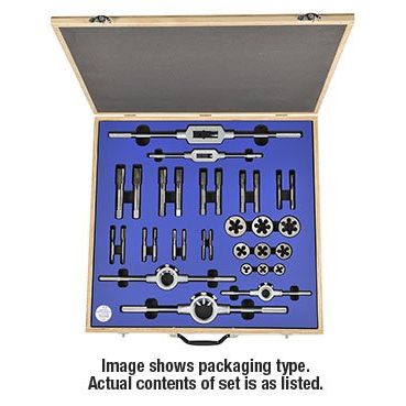 Goliath Tap Die Set Wooden Box