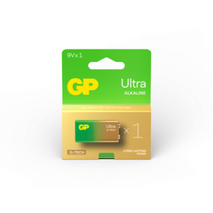 Powercell - GP Ultra Alkaline 9V - Card of 1 | GP1604AUC1