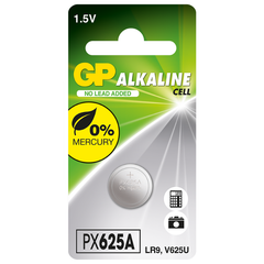 Powercell - GP 1.5V 190mAh Alkaline Battery - Card of 1 | GP625AC1