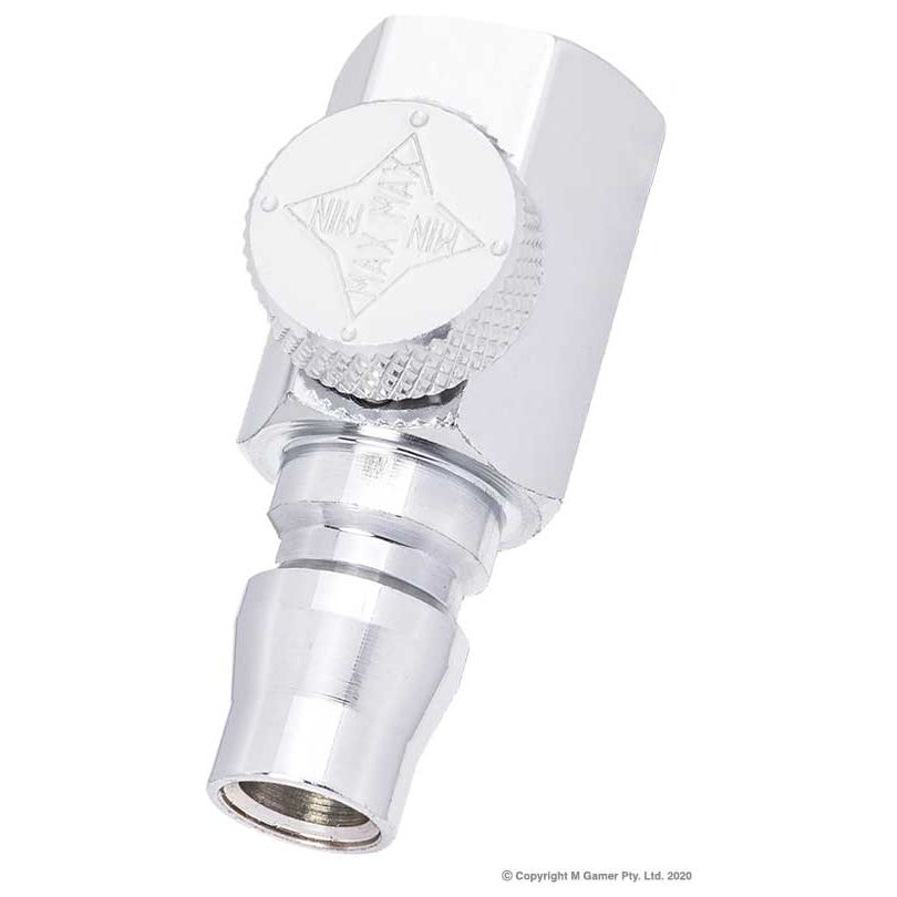 Geiger - 1/4" Female to Male Air Regulator | GPA1012