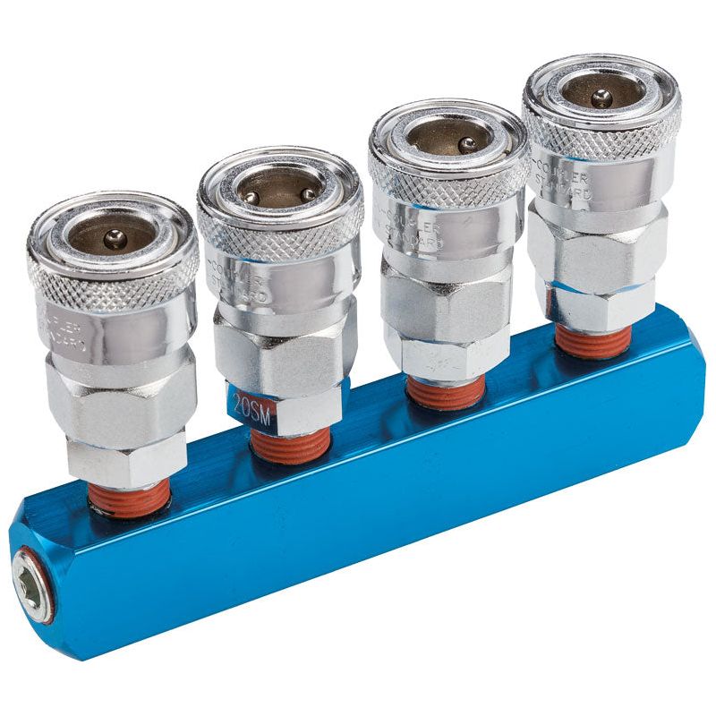 Geiger - 4 Way In-Line Quick Coupler | GPA1517