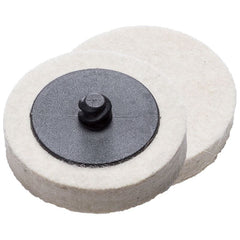 Geiger - 2" Q/Change Felt Polishing Pad | GPA1525
